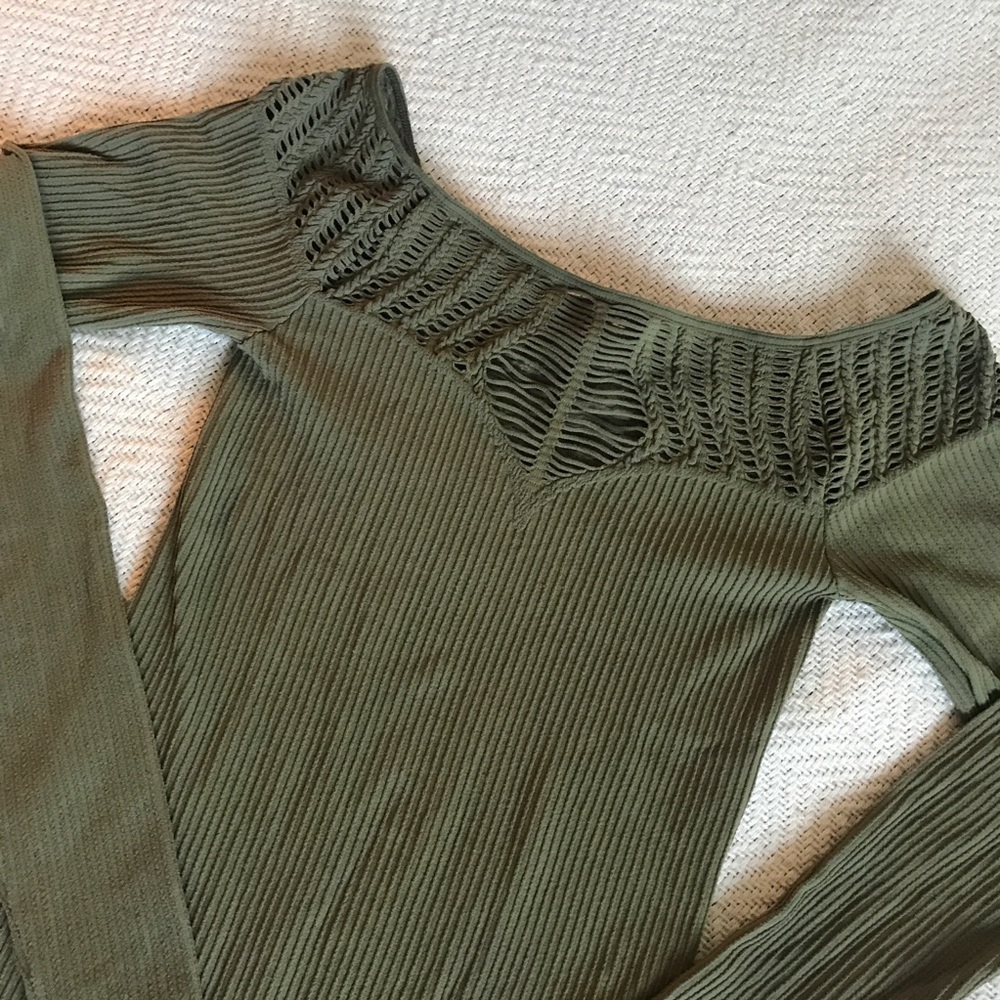 Free People Intimately Green Top